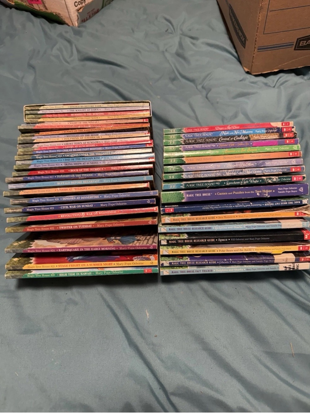 Magic Treehouse Books X 43 1-25, 28